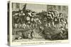 Battle on Stilts at Namur, Eighteenth Century-null-Stretched Canvas