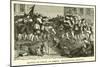 Battle on Stilts at Namur, Eighteenth Century-null-Mounted Giclee Print