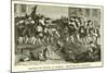 Battle on Stilts at Namur, Eighteenth Century-null-Mounted Giclee Print