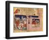 Battle Raging Outside a Fortress While Inside They Try to Treat the Wounded-null-Framed Giclee Print