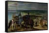 Battle Scene, 1601-15-Sebastian Vrancx-Framed Stretched Canvas