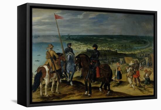 Battle Scene, 1601-15-Sebastian Vrancx-Framed Stretched Canvas