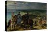 Battle Scene, 1601-15-Sebastian Vrancx-Stretched Canvas