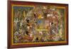 Battle Scene at Lanka-Sahib Din-Framed Giclee Print