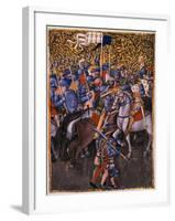 Battle Scene Attributed to Niccolo da Bologna-Gustavo Tomsich-Framed Giclee Print