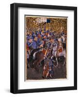 Battle Scene Attributed to Niccolo da Bologna-Gustavo Tomsich-Framed Giclee Print