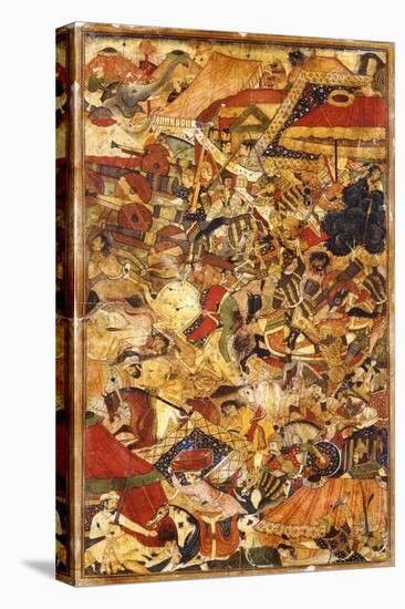 Battle Scene, C. 1590-null-Stretched Canvas