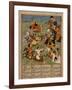 Battle Scene, c.1610-20-Mughal School-Framed Giclee Print