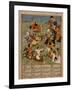 Battle Scene, c.1610-20-Mughal School-Framed Giclee Print