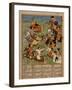 Battle Scene, c.1610-20-Mughal School-Framed Giclee Print