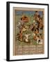 Battle Scene, c.1610-20-Mughal School-Framed Giclee Print