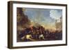 Battle Scene, c.1641-42-Salvator Rosa-Framed Giclee Print