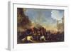 Battle Scene, c.1641-42-Salvator Rosa-Framed Giclee Print