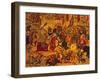 Battle Scene, Covered Cardboard-null-Framed Giclee Print