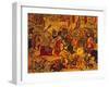 Battle Scene, Covered Cardboard-null-Framed Giclee Print