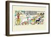 Battle Scene of Seti I and the Khita-J. Gardner Wilkinson-Framed Premium Giclee Print