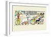 Battle Scene of Seti I and the Khita-J. Gardner Wilkinson-Framed Art Print