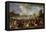 Battle Scene-Salvator Rosa-Framed Stretched Canvas