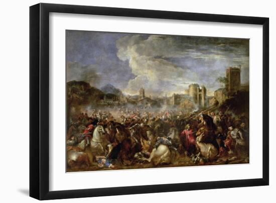 Battle Scene-Salvator Rosa-Framed Giclee Print