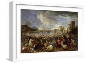 Battle Scene-Salvator Rosa-Framed Giclee Print