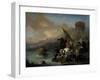 Battle Scene-Jan van Huchtenburgh-Framed Giclee Print