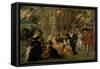 Battle Scene-Peter Paul Rubens-Framed Stretched Canvas