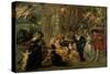 Battle Scene-Peter Paul Rubens-Stretched Canvas