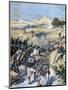 Battle with the Brigands, Algeria, 1892-Frederic Lix-Mounted Giclee Print