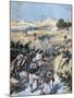 Battle with the Brigands, Algeria, 1892-Frederic Lix-Mounted Giclee Print