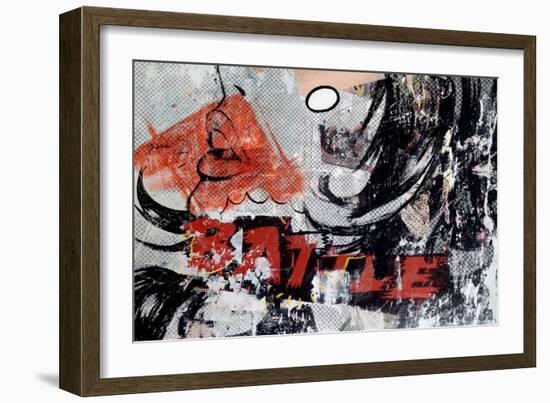 Battle-Dan Monteavaro-Framed Giclee Print