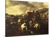 Battle-Salvator Rosa-Stretched Canvas