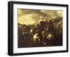 Battle-Salvator Rosa-Framed Giclee Print