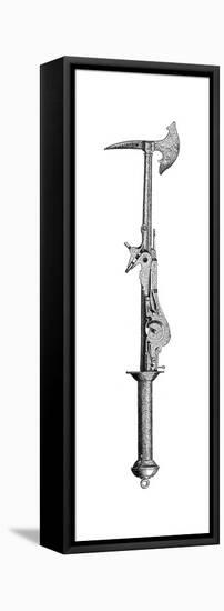 Battleaxe and Pistol, 16th Century-null-Framed Stretched Canvas