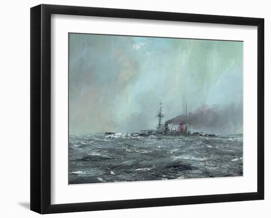 Battlecruiser Derfflinger 1916, 2016-Vincent Alexander Booth-Framed Giclee Print