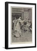 Battledore and Shuttlecock-Sir Lawrence Alma-Tadema-Framed Giclee Print