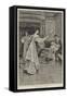 Battledore and Shuttlecock-Sir Lawrence Alma-Tadema-Framed Stretched Canvas