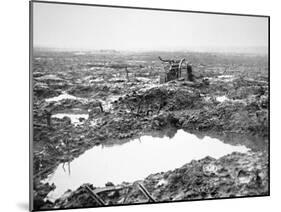 Battlefield Near Passchendaele, Flanders, October 1917-English Photographer-Mounted Photographic Print