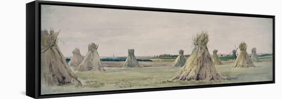 Battlefield of Agincourt, 25th October 1415-John Absolon-Framed Stretched Canvas