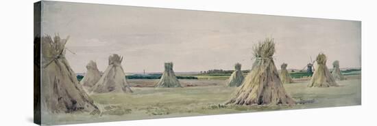 Battlefield of Agincourt, 25th October 1415-John Absolon-Stretched Canvas