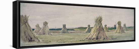 Battlefield of Agincourt, 25th October 1415-John Absolon-Framed Stretched Canvas