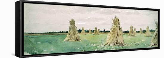 Battlefield of Agincourt, 25Th October 1415-John Absolon-Framed Stretched Canvas