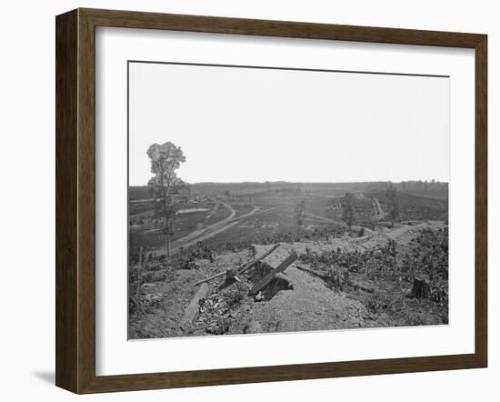 Battlefield of Resaca, Georgia, During the American Civil War-Stocktrek Images-Framed Photographic Print