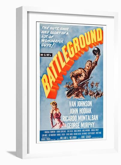 Battleground-null-Framed Art Print