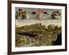 Battlements at Milan - 1700-Anna Beeck-Framed Art Print