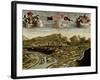 Battlements at Milan - 1700-Anna Beeck-Framed Art Print