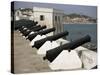 Battlements, Cape Coast Castle, Dating from 1652, Unesco World Heritage Site, Ghana, West Africa-David Poole-Stretched Canvas