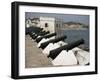 Battlements, Cape Coast Castle, Dating from 1652, Unesco World Heritage Site, Ghana, West Africa-David Poole-Framed Photographic Print