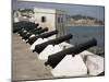 Battlements, Cape Coast Castle, Dating from 1652, Unesco World Heritage Site, Ghana, West Africa-David Poole-Mounted Photographic Print