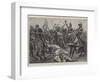 Battles of the British Army, Poitiers, the Last Stand of King John of France-Richard Caton Woodville II-Framed Giclee Print