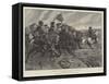 Battles of the British Army, Ramillies-Richard Caton Woodville II-Framed Stretched Canvas